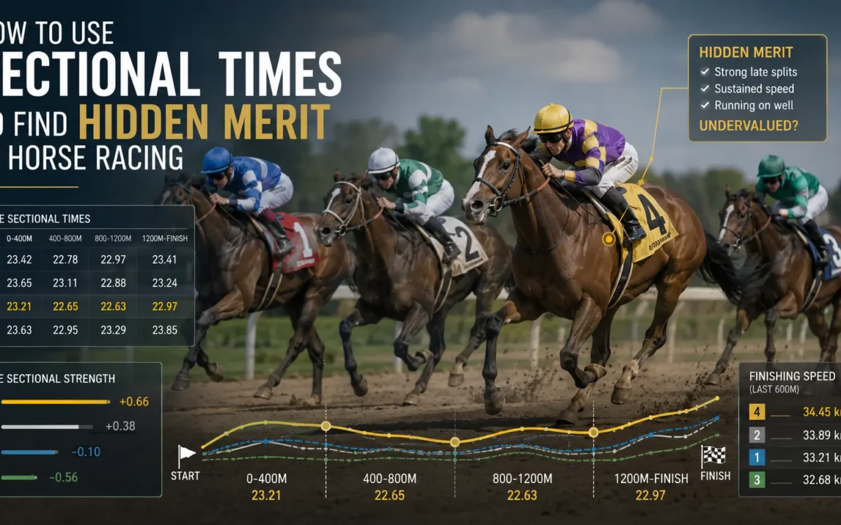 Use Sectional Times to Find Hidden Merit in Horse Racing